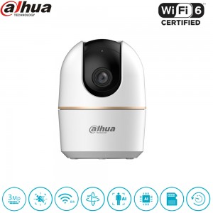 Caméra WiFi intérieure motorisée 360° Dahua 3 MP avec suivi automatique –  DH-H3A