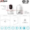 Caméra WiFi intérieure motorisée 360° Dahua 3 MP avec suivi automatique –  DH-H3A