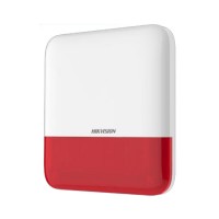 Hikvision DS-PS1-E-WE sirène extérieure sans fil rouge 110 décibels