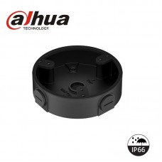 PFA136 - Boîtier de jonction noir étanche pour caméra dôme de surveillance Dahua série HDBW