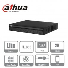 Dahua XVR5104H-4KL-X enregistreur 4k 4 canaux coaxial BNC