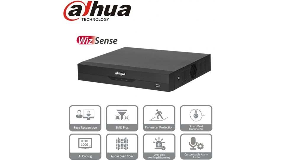 Dahua XVR5104H-I3 enregistreur 4 voies coaxial analogique 