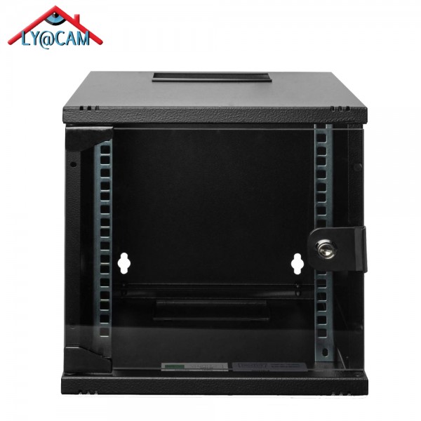 Baie de brassage murale 10 pouces 6U – Compacte et idéale pour petits réseaux LYACAM