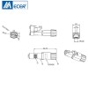 Connecteur rj45 sans outil MECER pack de 2 pièces