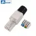 Connecteur rj45 sans outil MECER pack de 2 pièces - Câble réseau Ethernet RJ45 - MECER - 7.08€