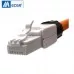 Connecteur rj45 sans outil MECER pack de 2 pièces - Câble réseau Ethernet RJ45 - MECER - 7.08€
