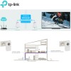 Kit CPL TP-Link AV600 600 Mbps avec prise intégrée - TL-PA4015P KIT
