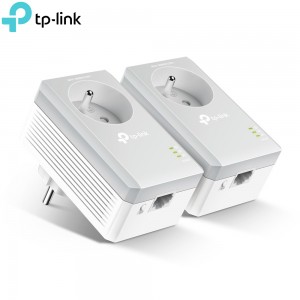 Kit CPL TP-Link AV600 600 Mbps avec prise intégrée - TL-PA4015P KIT
