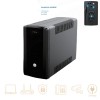 Onduleur 650 VA 390 W Line Interactive – 2 prises pour vidéosurveillance, alarme et PC