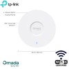 Point d’accès WiFi 6 AX3000 TP-Link EAP653 Mesh plafonnier PoE+ Omada