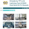 Point d’accès WiFi 6 AX3000 TP-Link EAP653 Mesh plafonnier PoE+ Omada