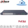 Switch PoE Gigabit manageable 28 ports pour infrastructure réseau IP – Dahua CS4228-24GT-375-V2