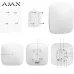 Ajax HUB2-4G-W centrale d alarme Jeweller sans fil connectée blanche - Kit alarme sans fil connecté - AJAX - 290.83€