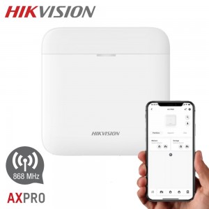 HIKVISION Centrale d'alarme sans fil connectée AX PRO DS-PWA64-L-WE   HIKVISION Centrale d'alarme sans fil connectée AX PRO DS-PWA64-L-WE