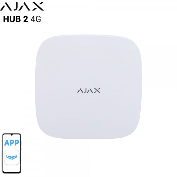 Ajax HUB2-4G centrale d'alarme Jeweller sans fil connectée