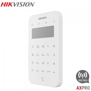 Clavier sans fils pour alarme AX PRO HIKVISION DS-PK1-LT-WE
