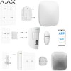  Kit alarme Ajax maison sans fil 4g avec sirène extérieure 113 dB, télécommande et détecteur photo MotionCam