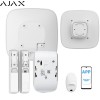  Kit alarme Ajax maison sans fil 4g avec sirène extérieure 113 dB, télécommande et détecteur photo MotionCam