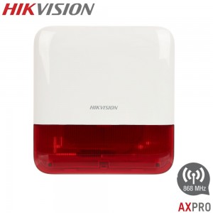 Hikvision DS-PS1-E-WE sirène extérieure sans fil 110 décibels Hikvision DS-PS1-E-WE sirène extérieure sans fil 110 décibels