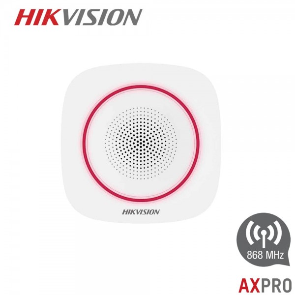 HIKVISION DS-PS1-I-WE sirène sans fils intérieure