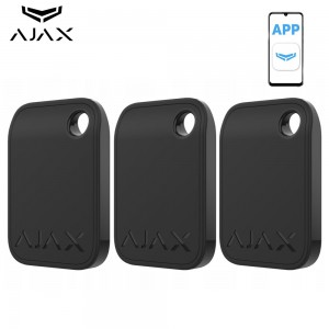 Badges RFID - AJAX - noir