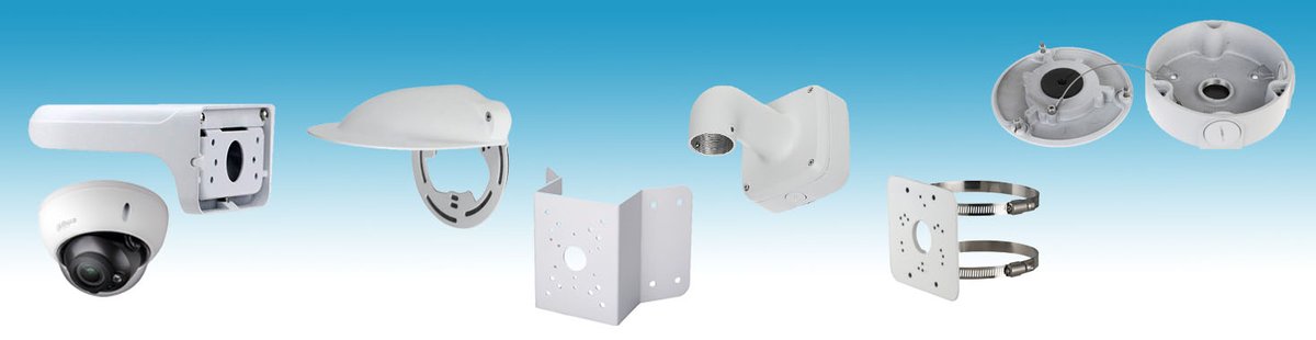 Supports et fixations pour caméras de vidéosurveillance