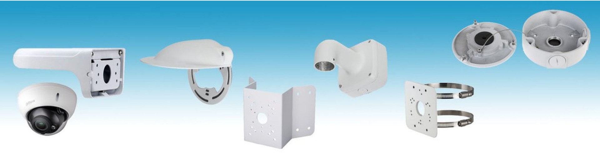 Supports et fixations pour caméras de vidéosurveillance