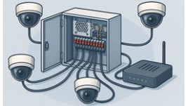 Pourquoi centraliser l’alimentation CCTV des cameras coaxial ?﻿