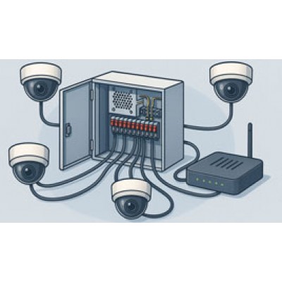 Pourquoi centraliser l’alimentation CCTV des cameras coaxial ?﻿