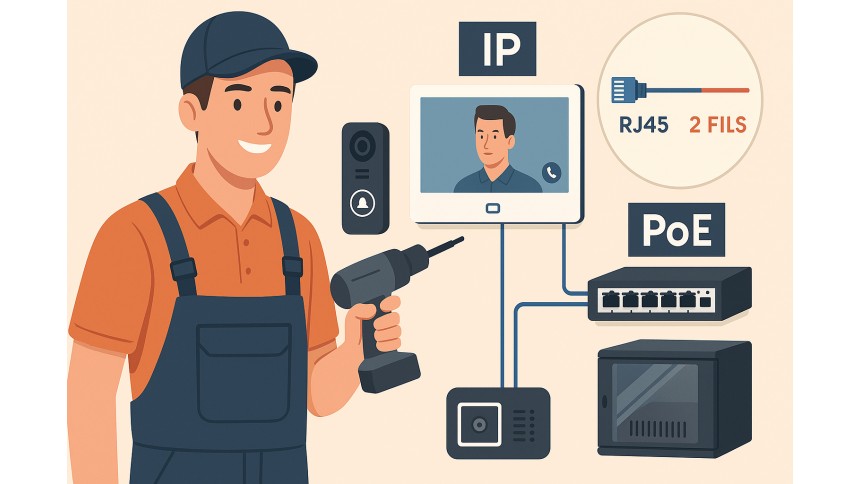 Comment installer un visiophone Dahua : choisir entre IP et 2 fils, câblage et conseils pros Comment installer un visiophone Dahua : choisir entre IP et 2 fils, câblage et conseils pros