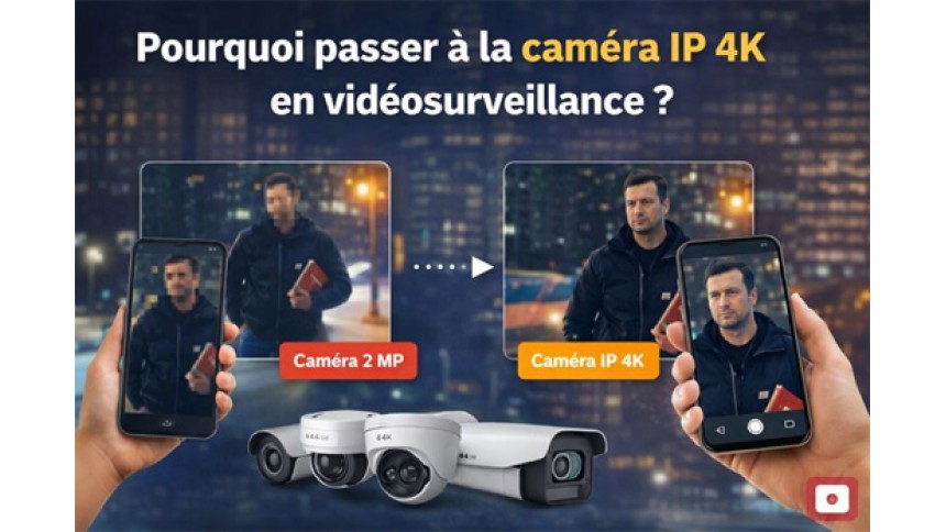 Pourquoi passer à la 4K en vidéosurveillance ?