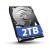 Avec disque dur 2to  + 90,00€ 