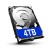 Avec disque dur 4to  + 139,99€ 
