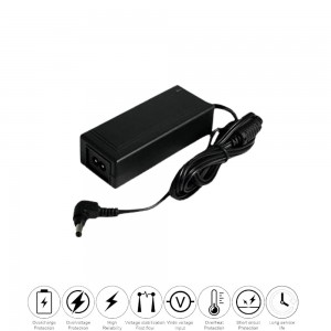 Bloc alimentation secteur caméra surveillance 12V 5A DAHUA