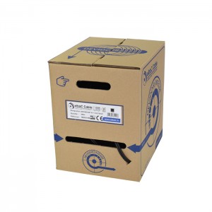 Rouleau de câble coaxial 200m avec alimentation 61 + 2×0.75 (KX6-I-DEF-2075-D2)