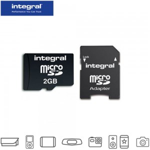 Carte microSDHC Integral UltimaPro 32 Go – Classe 10 avec adaptateur SD – INMSDH32G10-40U1