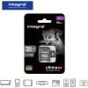 Carte microSDHC Integral UltimaPro 32 Go – Classe 10 avec adaptateur SD – INMSDH32G10-40U1