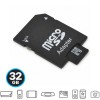 Carte microSDHC 32 Go Classe 10 avec adaptateur SD pour caméra et smartphone
