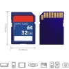 Carte mémoire SDHC 16 Go – Format SD pour appareil photo et caméra