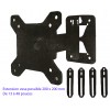 Support écran vidéosurveillance 35 à 119 cm