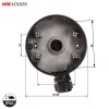 Boîte de jonction Hikvision DS-1280ZJ-DM46 – Support caméra dôme étanche
