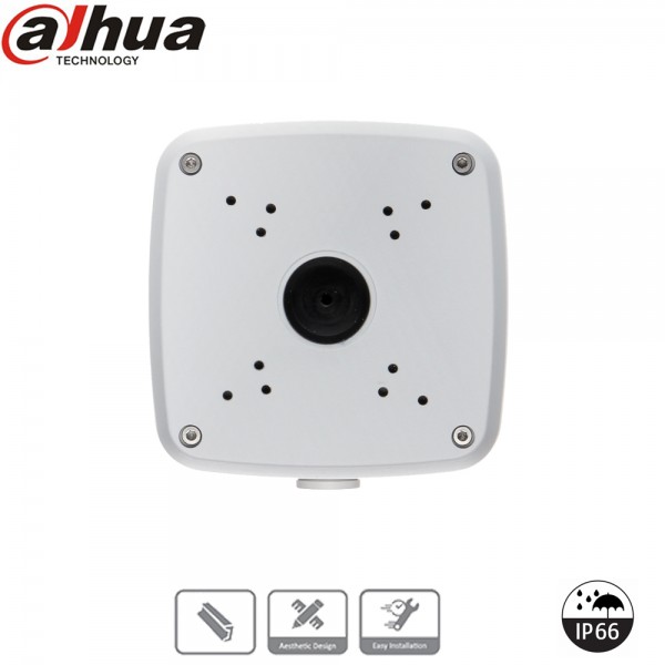 Boîte de jonction Dahua PFA121-V3 IP66 – Support étanche pour caméra de surveillance