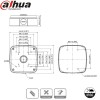 Boîte de jonction Dahua PFA121-V3 IP66 – Support étanche pour caméra de surveillance