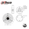 Dahua PFA130-E Boîte de jonction en aluminium 