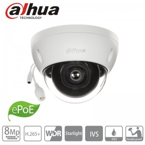  DAHUA Caméra 4K IP Poe dôme à bulle IPC-HDBW2831EP-S-S2
