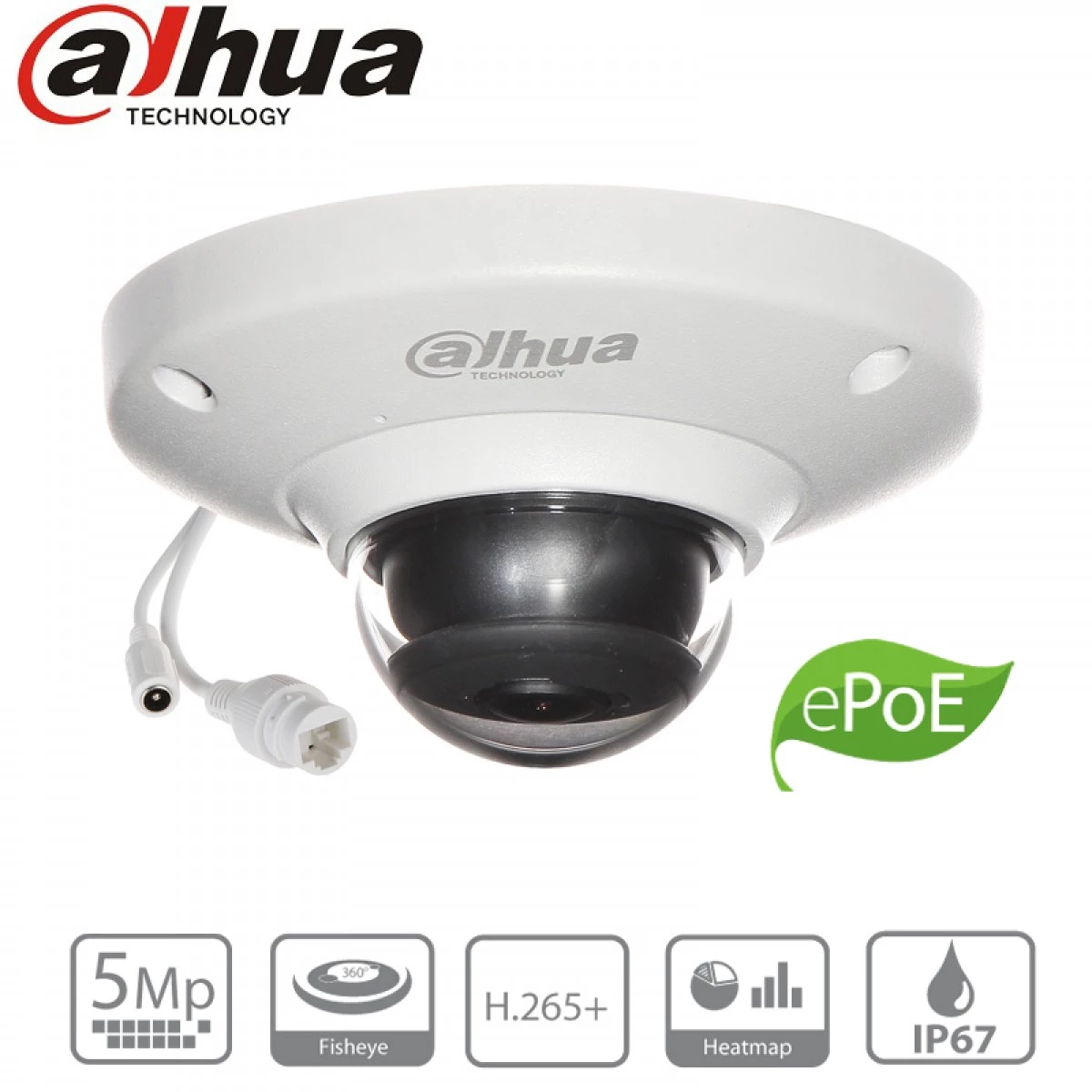 Dahua IPC-EB5531-AS Caméra panoramique 360 degrés 5mp DAHUA