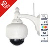 Caméra ip motorisée extérieur zoom 4X dôme infrarouge - Onvif - Mecer