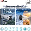 Caméra de chantier Dahua BF4CP 4G IP66 résistante à la pluie de -20 °C à +60 °C