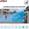 Caméra de chantier Dahua BF4CP 4G noire avec surveillance AOV jusqu’à 30 m et détection PIR jusqu’à 12 m