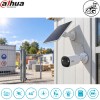 Caméra de chantier Dahua BF4CP 4G solaire installée en extérieur